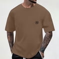thumbnail image 2 of Camiseta informal de alta elasticidad para hombre: tejido transpirable de secado rápido para el verano, con corte recto y diseño moderno., 2 of 8