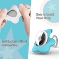 thumbnail image 4 of 5 Pack Airtag Case for Apple AirTag, Keychain AirTags Case with Anti-Lost Key Ring, Protective AirTag Holder Case Cover, Finder Items for Pets, Keys, 4 of 4