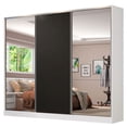 thumbnail image 1 of Ropero Closet Madesa Royale 3 Puertas 2 Espejo B/N, 1 of 5
