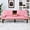 Pink, variant on CQSXDA  67-Inch PVC Folding Sofa Bed with Built-In Cup Holder  for Transforming Living Space to Guest Room, Light Gray