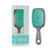 FHI Heat® UNbrush Detangling Brush, Pain-Free Brushing, All Wet or Dry Hair Types - Teal, 8in