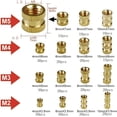 thumbnail image 2 of Heat Set Insert for 3D Printing, High Quality Brass Threaded Inserts Assortment Ensuring Precision Workmanship and Stability, 2 of 5