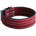 thumbnail image 2 of Ader Leather Power Lifting Weight Belt- 4" Red, 2 of 3