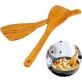 thumbnail image 4 of Espátula de Madera para Cocinar - Madera Dura Ideal para Estufa, Utensilios de Cocina y Wok - Volteador de Madera JAMW Sencillez, 4 of 4