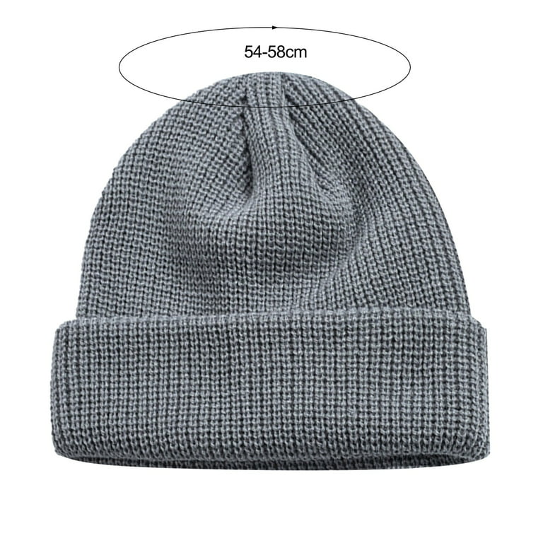 fvwitlyh Sweat Hat Fashion Hat Casual Knitted Hat Warm Woolen Solid Outdoor  Women's Baseball Caps Avid Hat