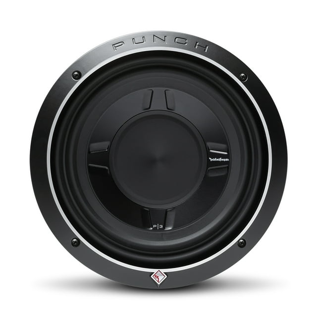 Rockford Fosgate P3SD4-10 Punch Stage 3 10″ Shallow 4-Ohm DVC Subwoofer