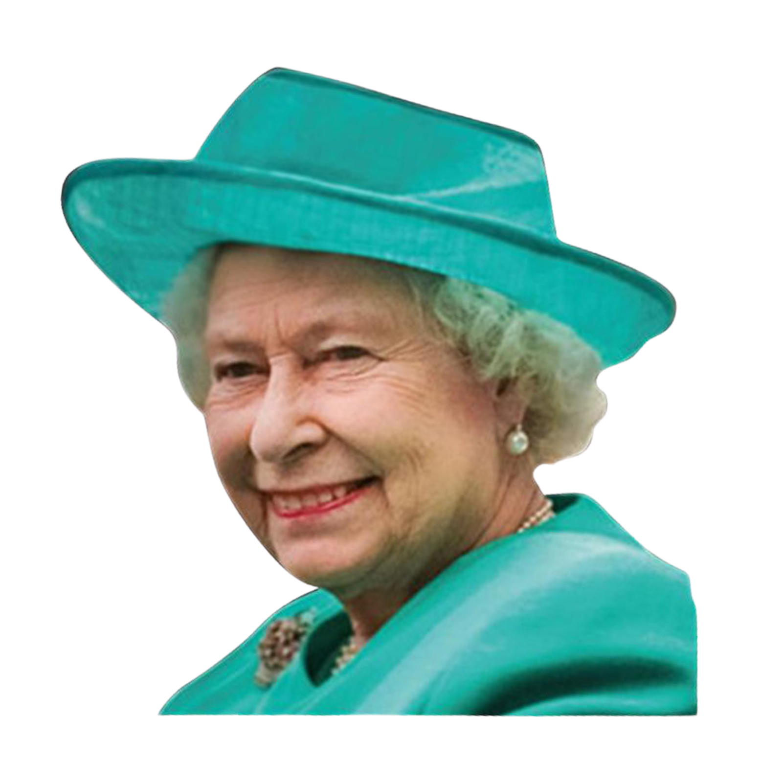 Queen Car Window Decal Queen Elizabeth Car Sticker Queen Of England Car