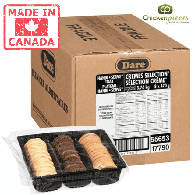 Dare Cookie Ultimate Creme Select 470GR/16.57oz (8/Case) - Canadian Made