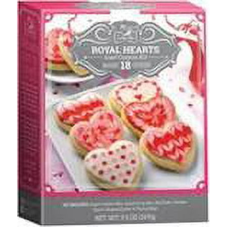 VALENTINES DAY BAKING KIT - ROYAL HEARTS COOKIE KIT