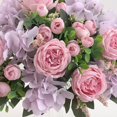 thumbnail image 4 of Simulated Flowers Decorate Not Wither Durable Faux Hydrangea Peony Flowers, 4 of 4