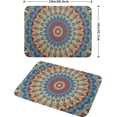 thumbnail image 2 of Bohemian Mandala Dish Drying Mat for Kitchen Counter Boho Ethnic Drying Mat 18 x 24 inch with High Absorbent Reversible Microfiber Dish Drying Pad Dish Rack Pad Drainer Mat for Coffee Bar, 2 of 6