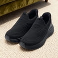 thumbnail image 5 of Men Women Slip On Running Shoes Unisex Adult Lightweight Breathable Flying Woven Mesh Walking Sneakers Non Slip Cushioned Casual Trainers for Daily Wear Outdoor Workout, 5 of 7