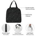 thumbnail image 3 of KLL Spider Web Black Print Insulated Lunch Bag Women, Reusable Cute Tote Lunch Box for Adult & Men, Leakproof Cooler Lunch Bags for Work Office Travel Picnic, 3 of 5