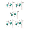 thumbnail image 3 of Sidaley AK6 PLUS Auriculares con cable Jack de 3,5 mm Auriculares con cable desmontable dinámico Auriculares portátiles para correr Cyan con Type2 NO2, 3 of 4