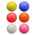 thumbnail image 2 of Callipe 4 Pack Foam Golf Balls Practice Golf Balls Realistic Feel Limited Flight Training Sport Ball Elastic Foam Balls for Indoor Outdoor Use, 2 of 7