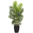 thumbnail image 2 of Nearly Natural 5.5' Paradise Palm Artificial Tree in Square Planter - h: 5.5 ft. w: 28 in. d: 28 in, 2 of 2