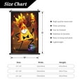thumbnail image 3 of Bill Cipher Poster Plastic Shaft Wall Hanging Banner Artwork Canvas Wall Art Painting Decor For Home Living Room Bedroom Office 20"X30", 3 of 7
