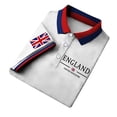 thumbnail image 4 of Men's England United Kingdom Flag Polo Shirt – Union Jack Print Short Sleeve Button Down Collared Shirt – Casual Business Top for UK National Day & Sports – Sizes S-XXXXXL, 4 of 4