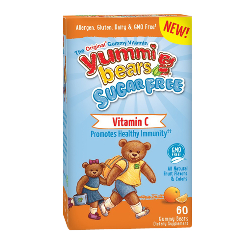 Hero Nutritional Yummi Bears Sugar Free Vitamin C Gummy Vitamin