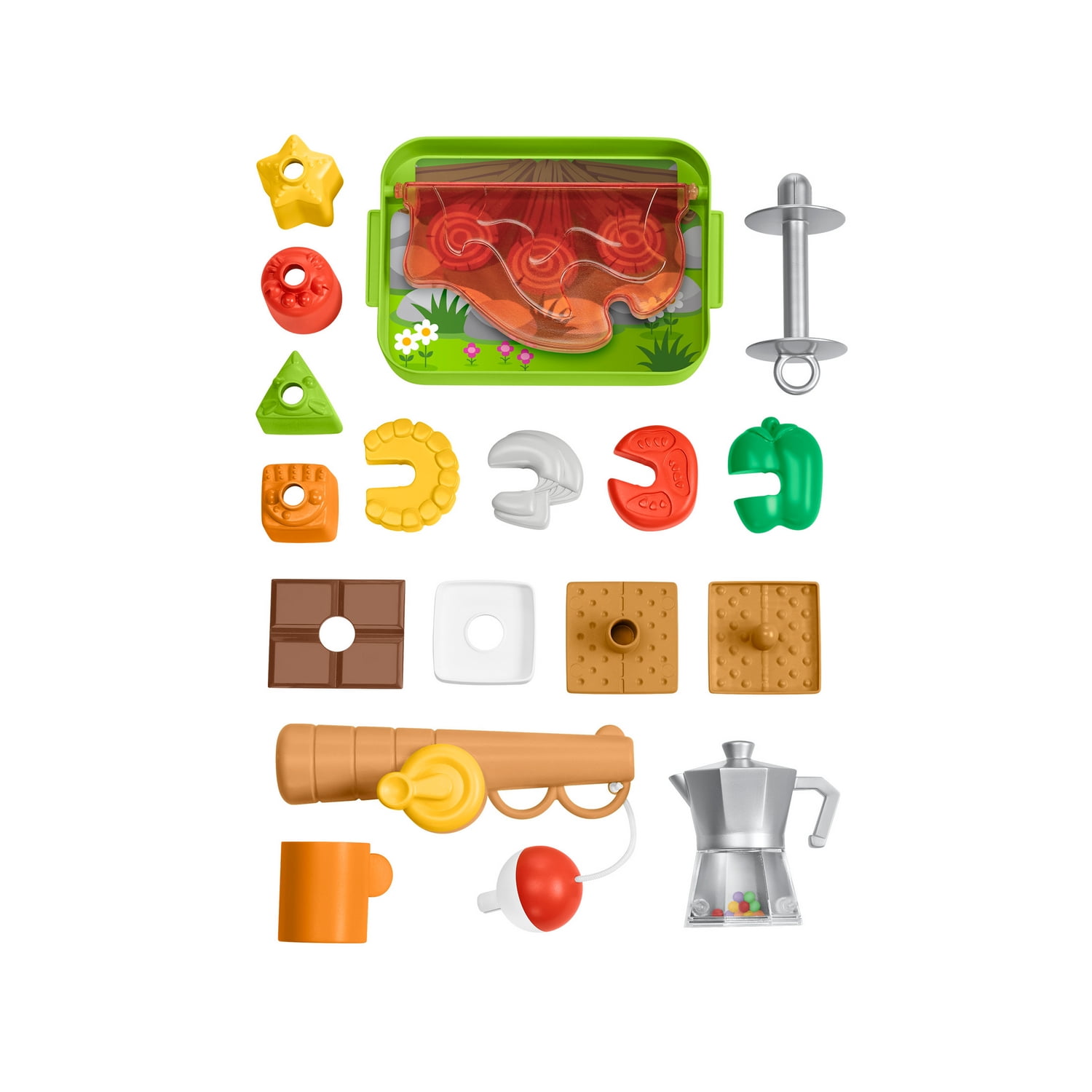 Fisher-Price Laugh & Learn 3-in-1 On-the-Go Camper Activity Center