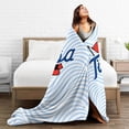 thumbnail image 5 of University of Tulsa Fleece Blanket, Very Soft Microfiber Flannel Blanket for Couch Warm and Cozy for All Seasons, 5 of 6