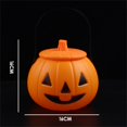 thumbnail image 4 of Decorations Storage Pumpkin Halloween LanternIndoor Lightened Pumpkin Candy Home Decor, 4 of 5