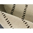 thumbnail image 4 of Momeni  Simba Striped Wool Area Rug Ivory 5' X 8' 5' x 8' Accent,Handmade,Indoor Brown Rectangle, 4 of 8