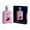 Strawberry Cream Wine Bottle, variant on Skull Reusable Silicone Liquor Flask for Alcohol, Tiki Drinks & Cocktails | 100+ Pieces 3D Puzzle Building Blocks Set with Funnel | Creative Gift for Adults (10+)