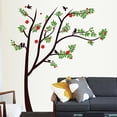thumbnail image 2 of Red Flower Tree Wall Decal - DIY PVC Transparent Film for Kindergarten, Living Room, Children's Room, and TV Sofa Background Wall Art Decor, 2 of 5