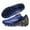 Black/Blue, variant on Vizari Blaze FG Kids Soccer Cleats | Lightweight Synthetic Leather Upper | Two-Tone Color for Boys & Girls | Available in Multiple Sizes - Black/Orange, 3