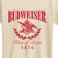 thumbnail image 3 of Budweiser - Anheuser Eagle Crest - Women's Short Sleeve Graphic T-Shirt, 3 of 5