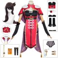 thumbnail image 2 of Genshin Impact Beidou disfraz de Cosplay, sin corona, Señor del océano Bei Dou vestido peluca Beidou conjunto Anime Cosplay, 2 of 4