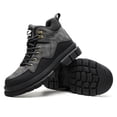 thumbnail image 3 of YOURDIARY Mens Steel Toe Safety Shoes Anti-Puncture Non-Slip Work Shoes Breathable Comfortable Industrial Construction Shoes, 3 of 7
