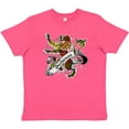 thumbnail image 3 of Inktastic Buchanan Tartan Lion Youth T-Shirt, 3 of 5
