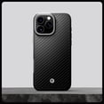 thumbnail image 3 of Funda de teléfono Spigen Enzo Aramid para iPhone 16 Pro - negro plateado, 3 of 8