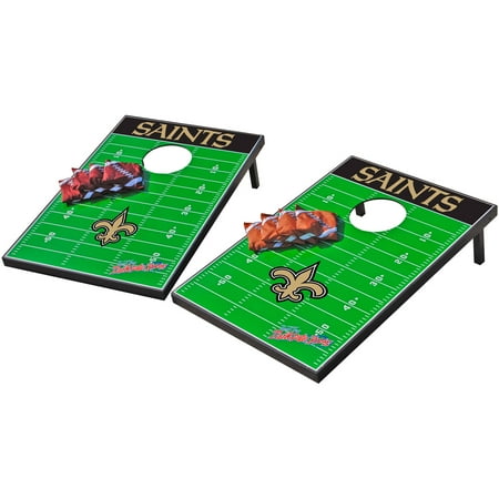 New Orleans Saints Stained Glass - Wild Sports NFL New Orleans Saints 2x3 Field Tailgate Toss