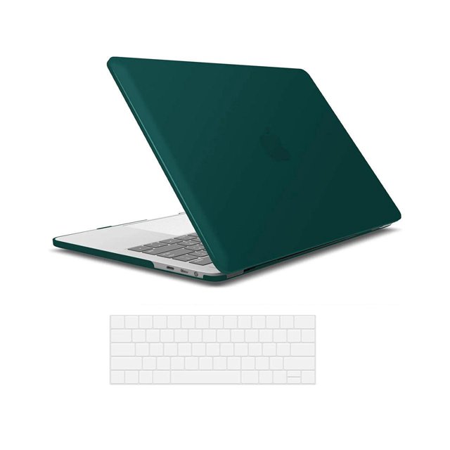 Compatible with MacBook Pro 15 Inch Case 2019 2018 2017 2016 A1990 A1707, Hard Shell Case with Keyboard Cover & Type C Adapter for Mac Pro 15 Touch Bar