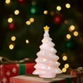 thumbnail image 6 of Uxgjfwu Ceramic Christmas Tree with Lights, Illuminated Desktop Holiday Decoration, Glowing Festive Display for Home, Office Seasonal Decor, 6 of 8