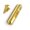 As shown in the figure, variant on YongCo Individual Guitar Tube Bridge 41.5x8.5mm in Black/Golden/Silver Color Option Metal Bridge for Enhanced Sound Clarity