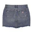 thumbnail image 2 of Falda vaquera desgastada Guess mujer azul pequeña, 2 of 2