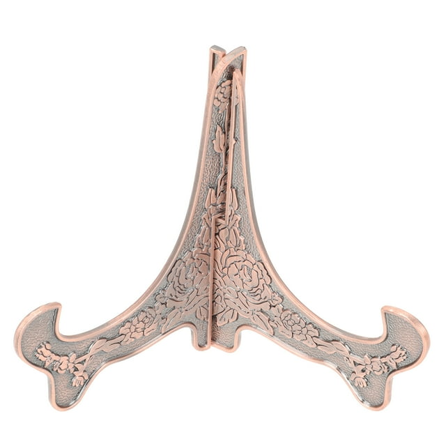 MasteelfCA Support d'Affichage en Alliage de Zinc Porte-Plaques Chevalets Cadre Photo Support Pliant