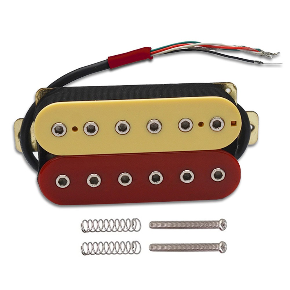 Leke Guitar Humbucker Double Coil Neck Bridge Pickups for SQ ST LP Electric Guitars
