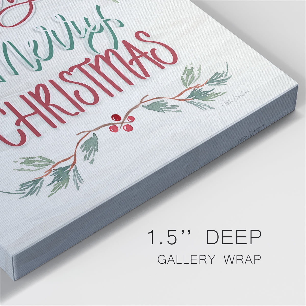 Very Merry- Gallery Wrapped Canvas