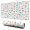 Colorful Cartoon Dinosaurs-1, variant on Long Mouse Pads for Desk,Colorful Cartoon Dinosaurs FlyingReptiles Desk Mats on Top Of Desks, Desk Mouse Pad Extra Large with 3mm Non-Slip Base and Stitched Edge for Gaming,Work,Home 31.5"x11.8"