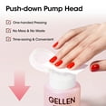 thumbnail image 4 of Gellen Nail Polish Remover, 180ML Non Acetone Gentle Nail Polish Remover for Regular Nail Polish, Rose Scent Nail Polish Remover with Easy Push-down Pump, 6.34 fl oz, 4 of 9