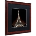 thumbnail image 2 of Trademark Fine Art "Tour Eiffel II" Canvas Art by Alan Blaustein, Black Matte, Wood Frame, 2 of 4