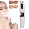 thumbnail image 5 of BIMZUC Magic Wand Nano Facial Mist Sprayer, Portable USB Rechargeable Handheld Skin Moisturizing Cooling Spray for Face and Body, White (5.51 inches / 14.0 cm), 5 of 9