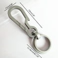 thumbnail image 6 of Lightweight for Alloy Keychain with for Key Carabiner Car for Key Chains Bottle Opener Quick-Release for Key Holder for Men Women Luxury Lettering Outdoor Tools, 6 of 20