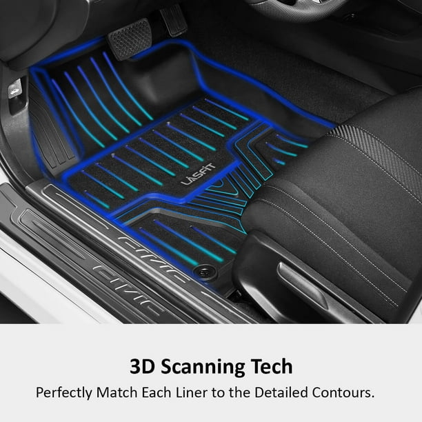 Alfombrillas de coche Lasfit para civic mats Alfombrillas de coche Lasfit para