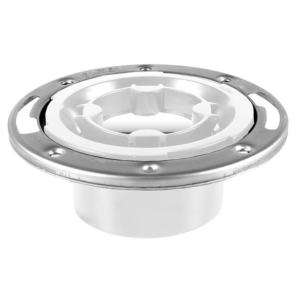 Oatey Toilet Flange, PVC 43553